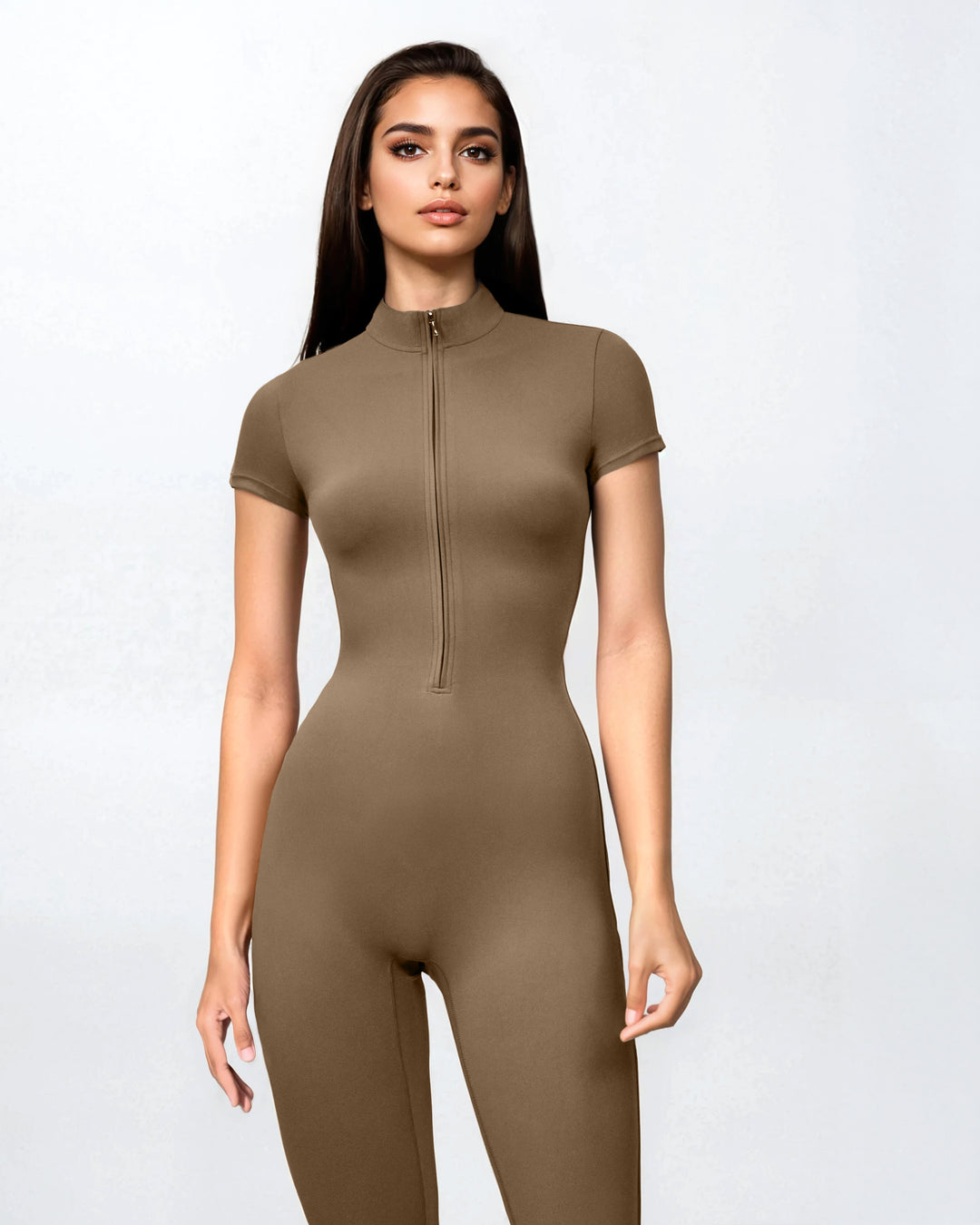 Haut à manches évasées plissées et ensemble jupe longue avec ceinture à la taille – Rosiny 