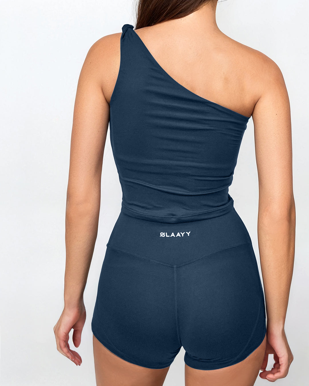 Geplooide top met uitlopende mouwen en maxi-rok set met tailleband – Rosiny 