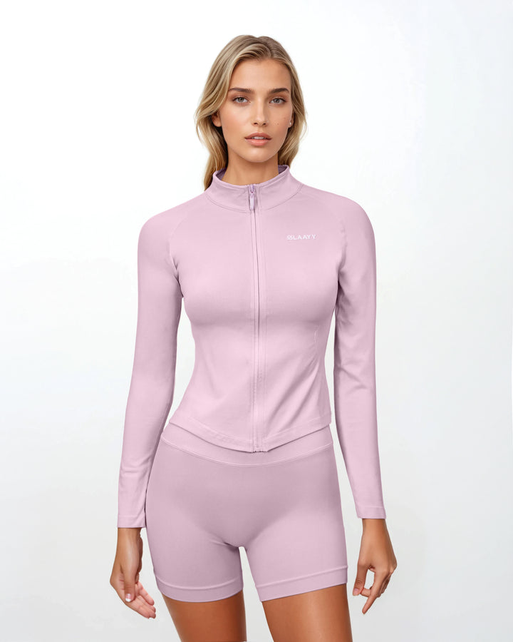 Plissiertes Oberteil mit ausgestellten Ärmeln und Maxirock-Set mit Taillengürtel – Rosiny 