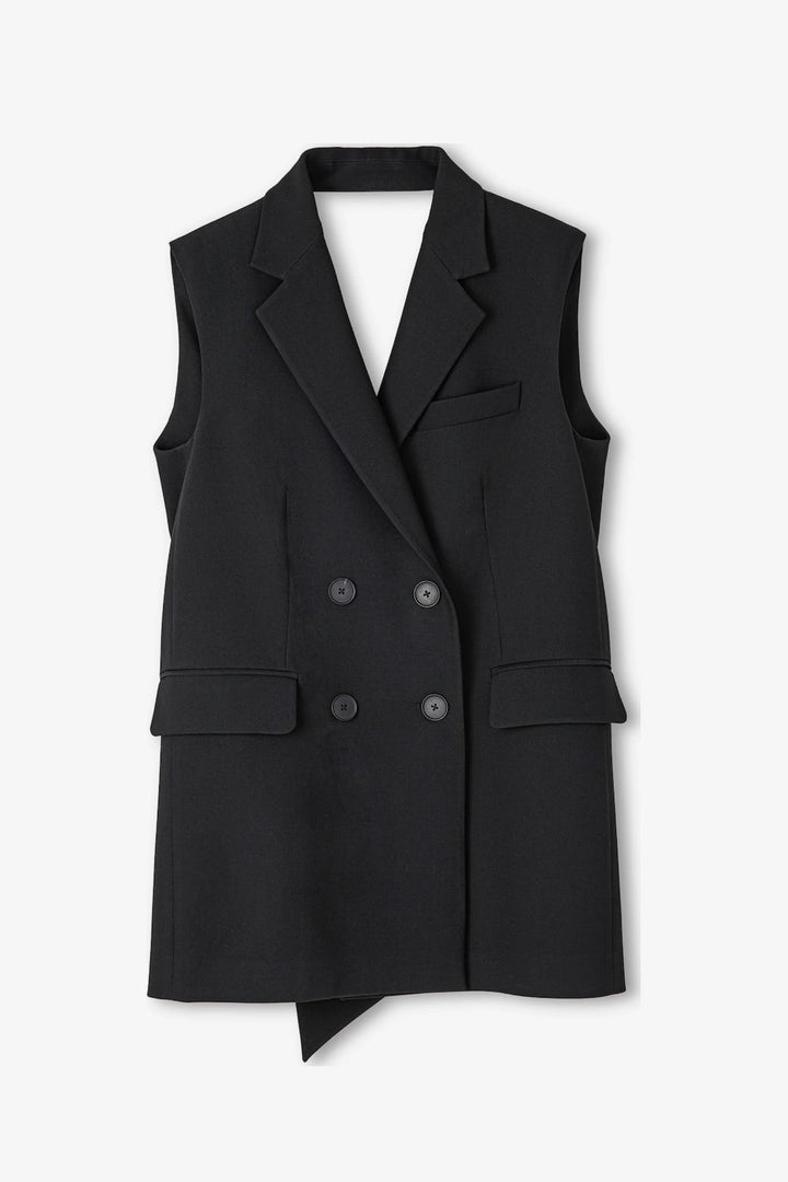 backless mini dress with oversized bow – VERA