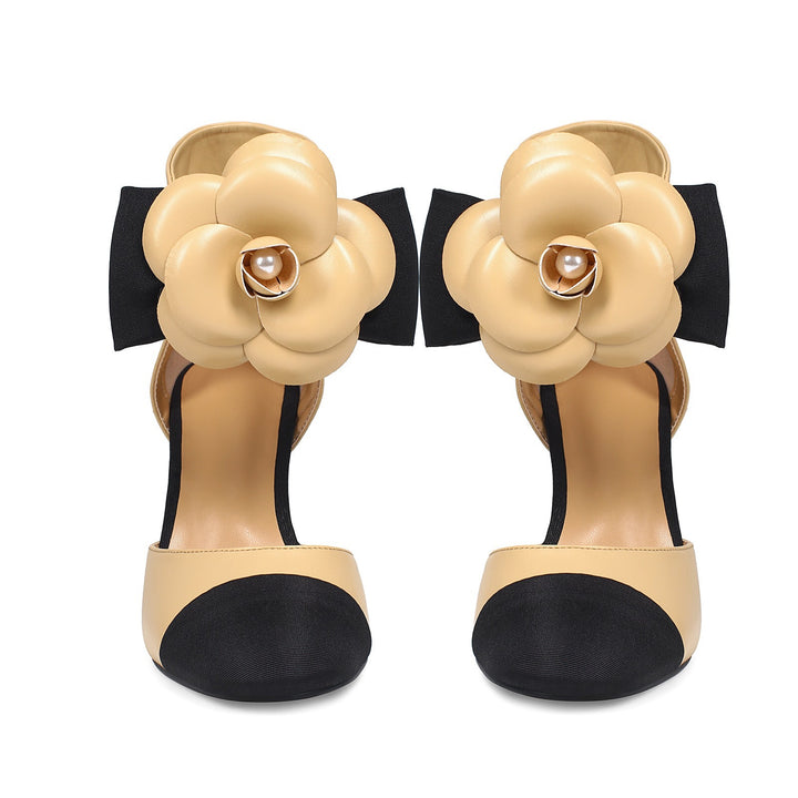 褶皱喇叭袖上衣和高腰裙套装，配腰带 – Rosiny 