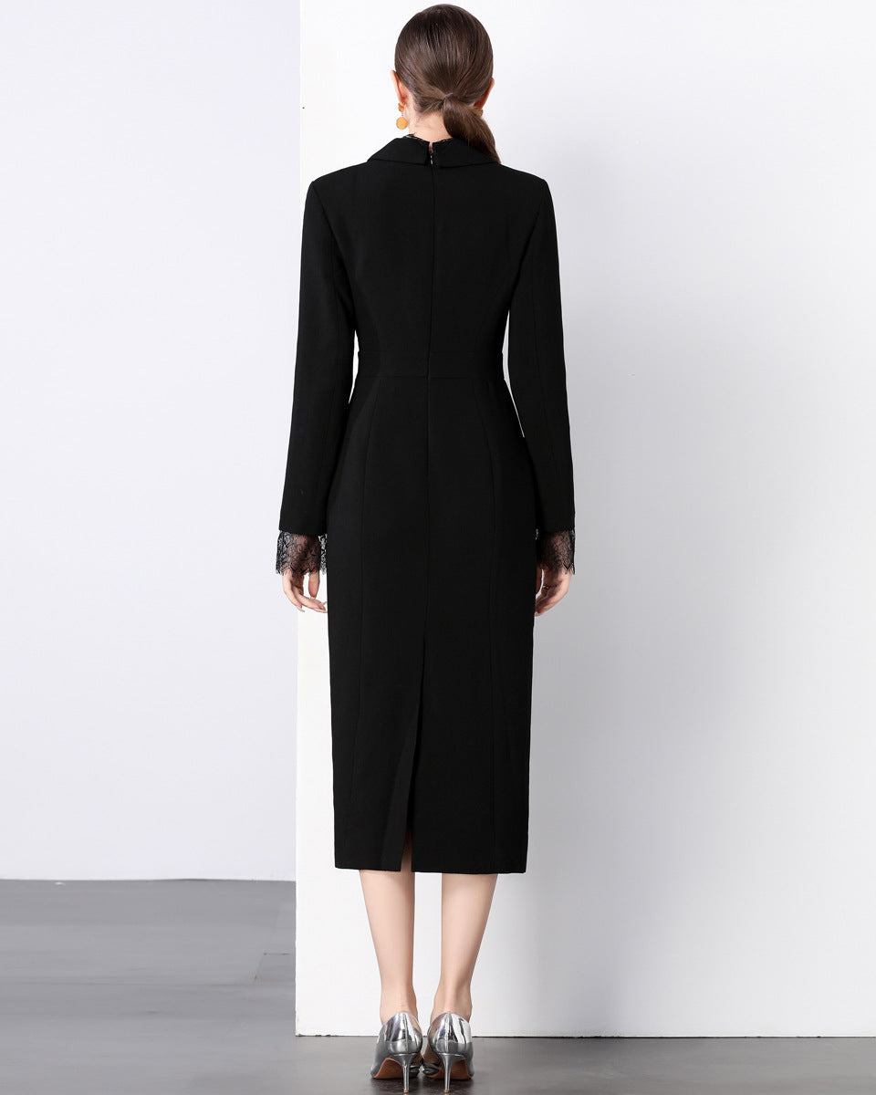 Haut à manches évasées plissées et ensemble jupe longue avec ceinture à la taille – Rosiny 