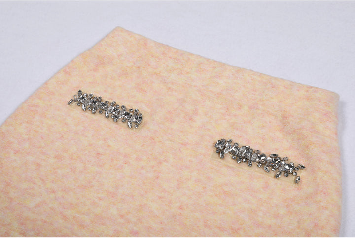 two-piece knit set with crystal trim – SELMADRI