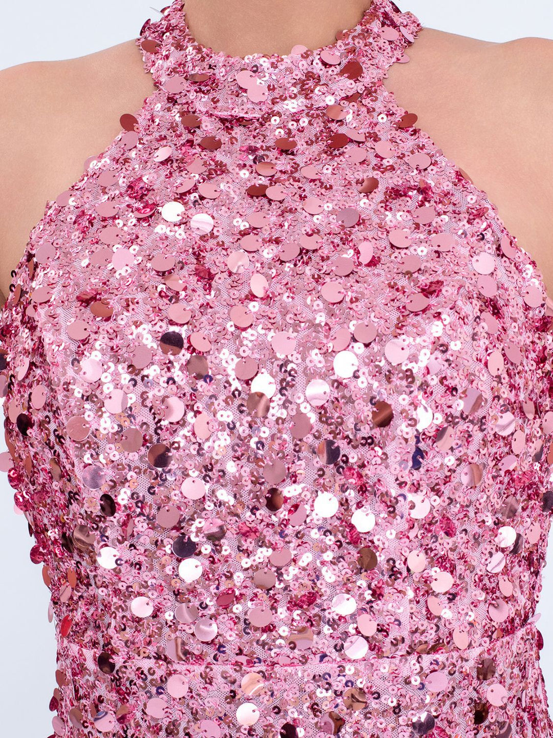 فستان هالتر عمودي بظهر مفتوح – إلودير