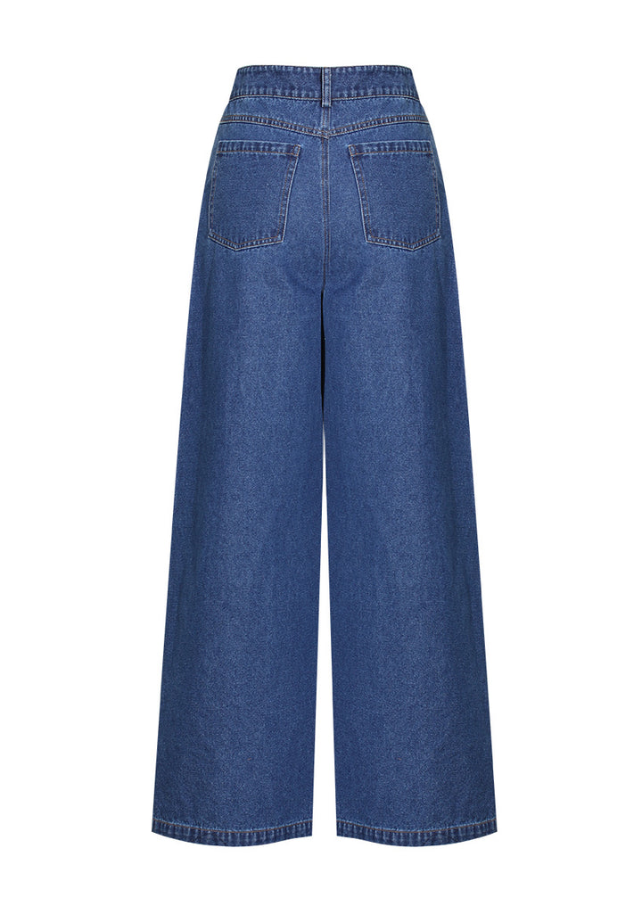 Haut à manches évasées plissées et ensemble jupe longue avec ceinture à la taille – Rosiny 