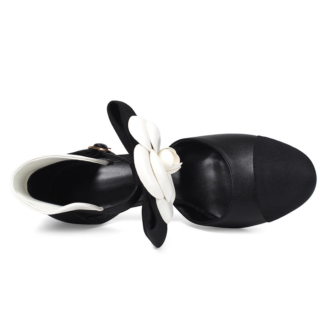 褶皱喇叭袖上衣和高腰裙套装，配腰带 – Rosiny 