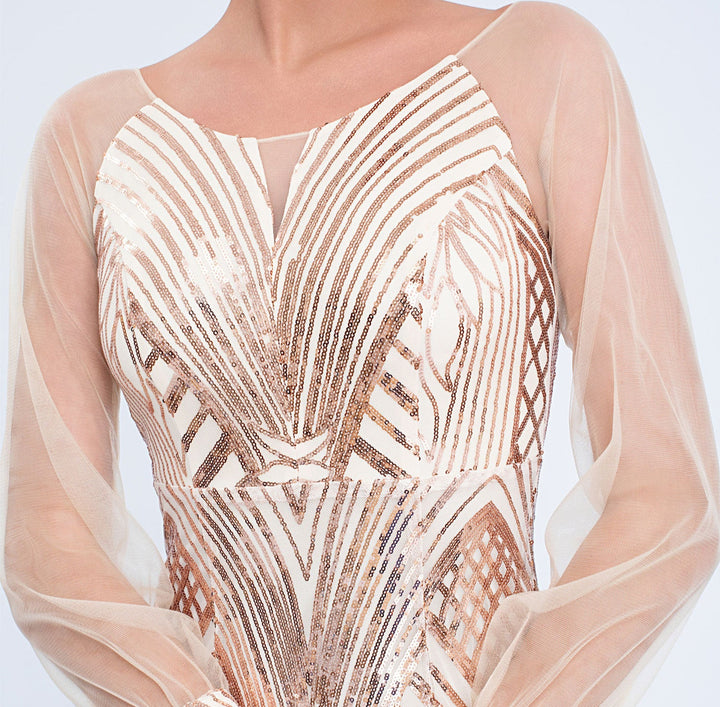 Haut à manches évasées plissées et ensemble jupe longue avec ceinture à la taille – Rosiny 