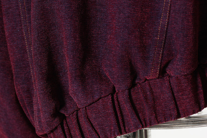 Haut à manches évasées plissées et ensemble jupe longue avec ceinture à la taille – Rosiny 