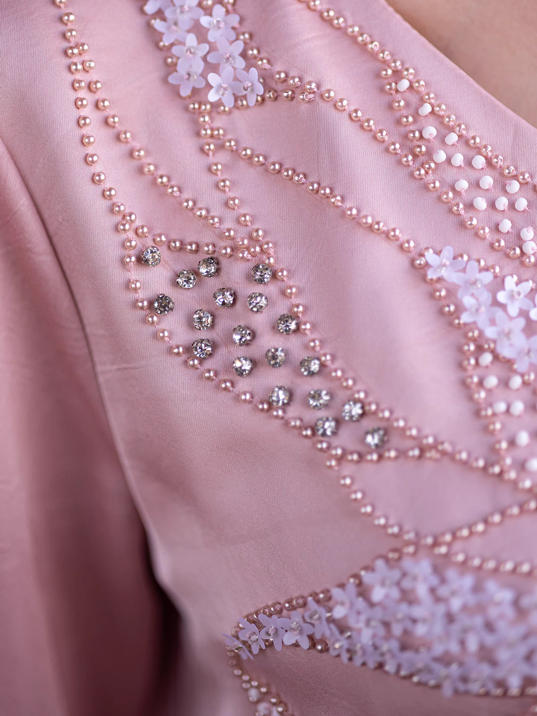 sleeveless draped maxi dress with round neckline - ALTHEA