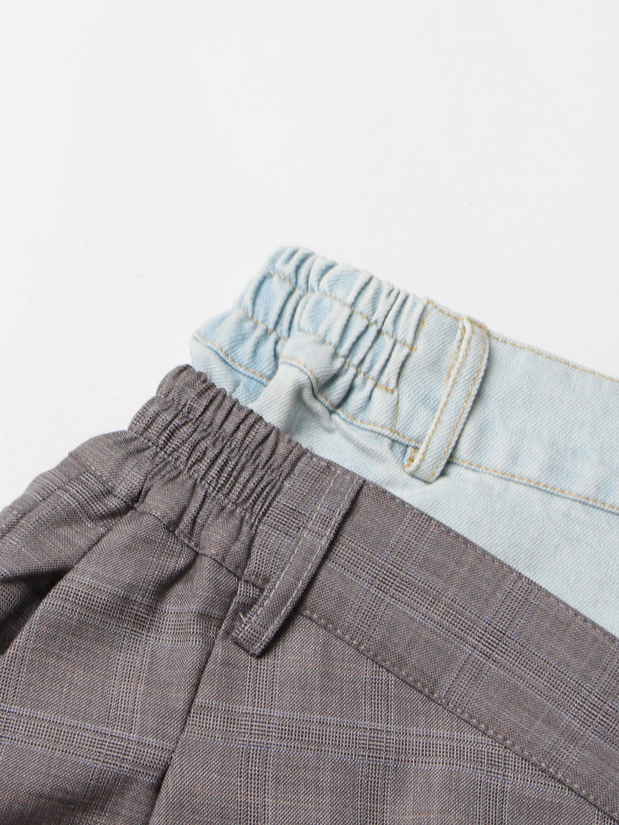 Geplooide top met uitlopende mouwen en maxi-rok set met tailleband – Rosiny 