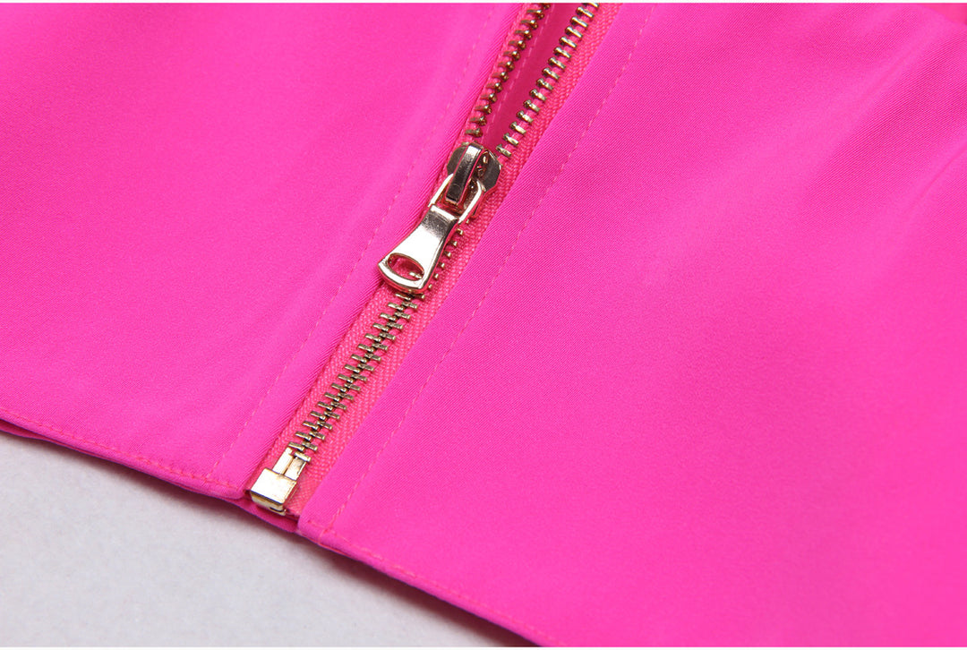 tailored three-piece suit set with corset top – VALENTINA