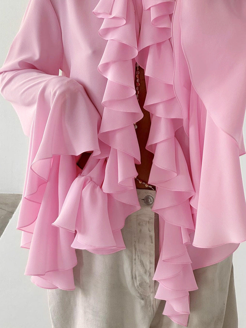 بدلة مصممة خصيصًا بأزرار ذهبية – مارون