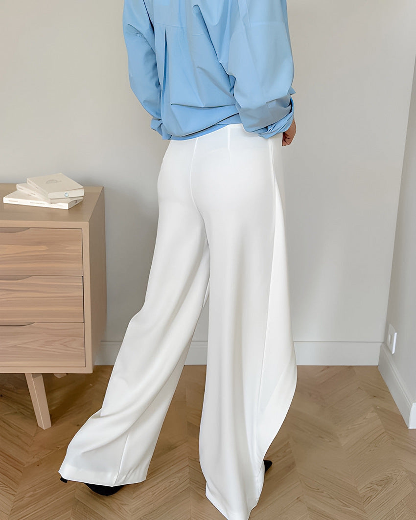 asymmetric overlay tailored pants – AVA