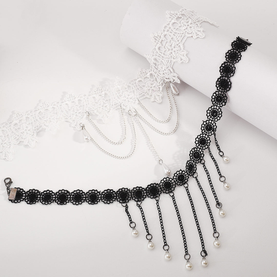 veelkleurige ketting met emaille zee bedels - CORALIA 