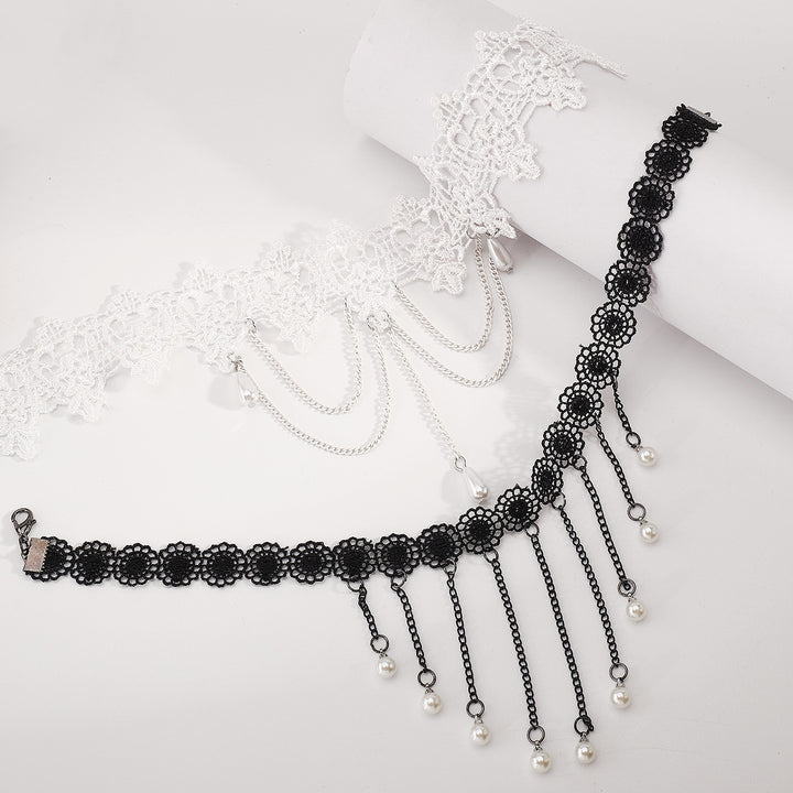 veelkleurige ketting met emaille zee bedels - CORALIA 