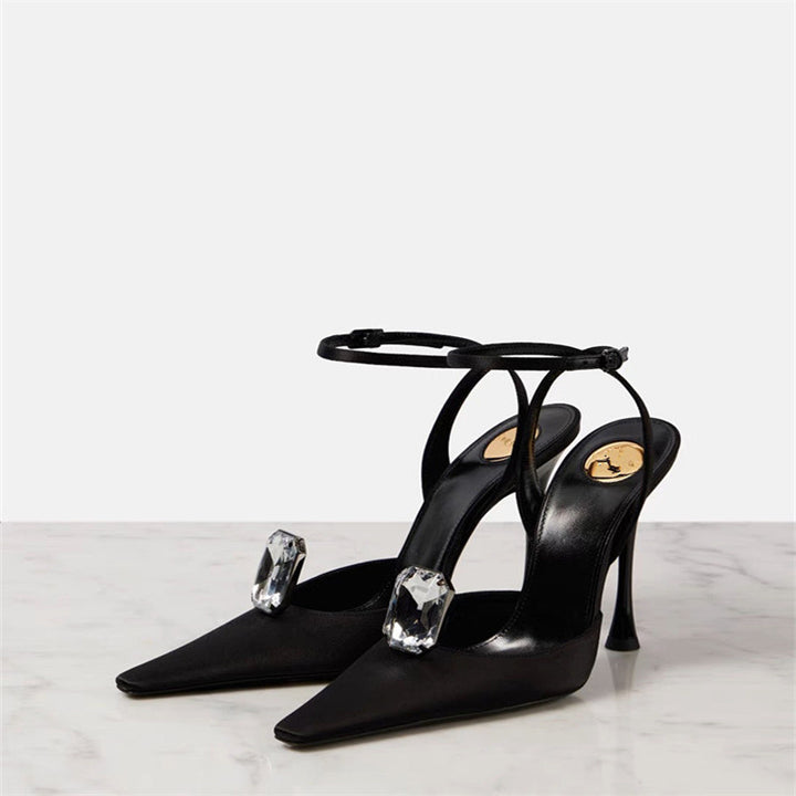 褶皱喇叭袖上衣和高腰裙套装，配腰带 – Rosiny 