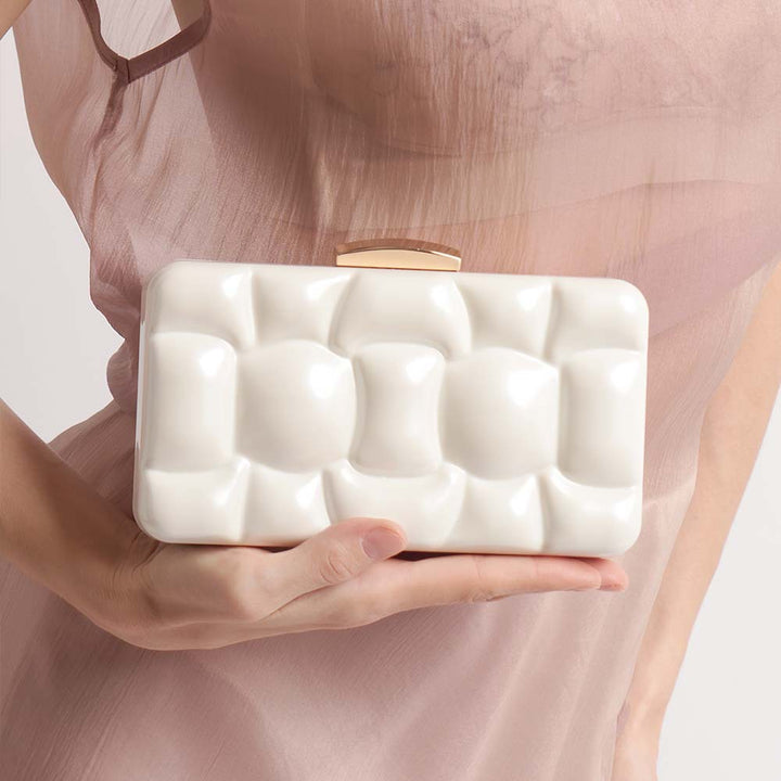 gewebte Rattan-Tragetasche mit doppelten Ledergriffen – LÉONIE 