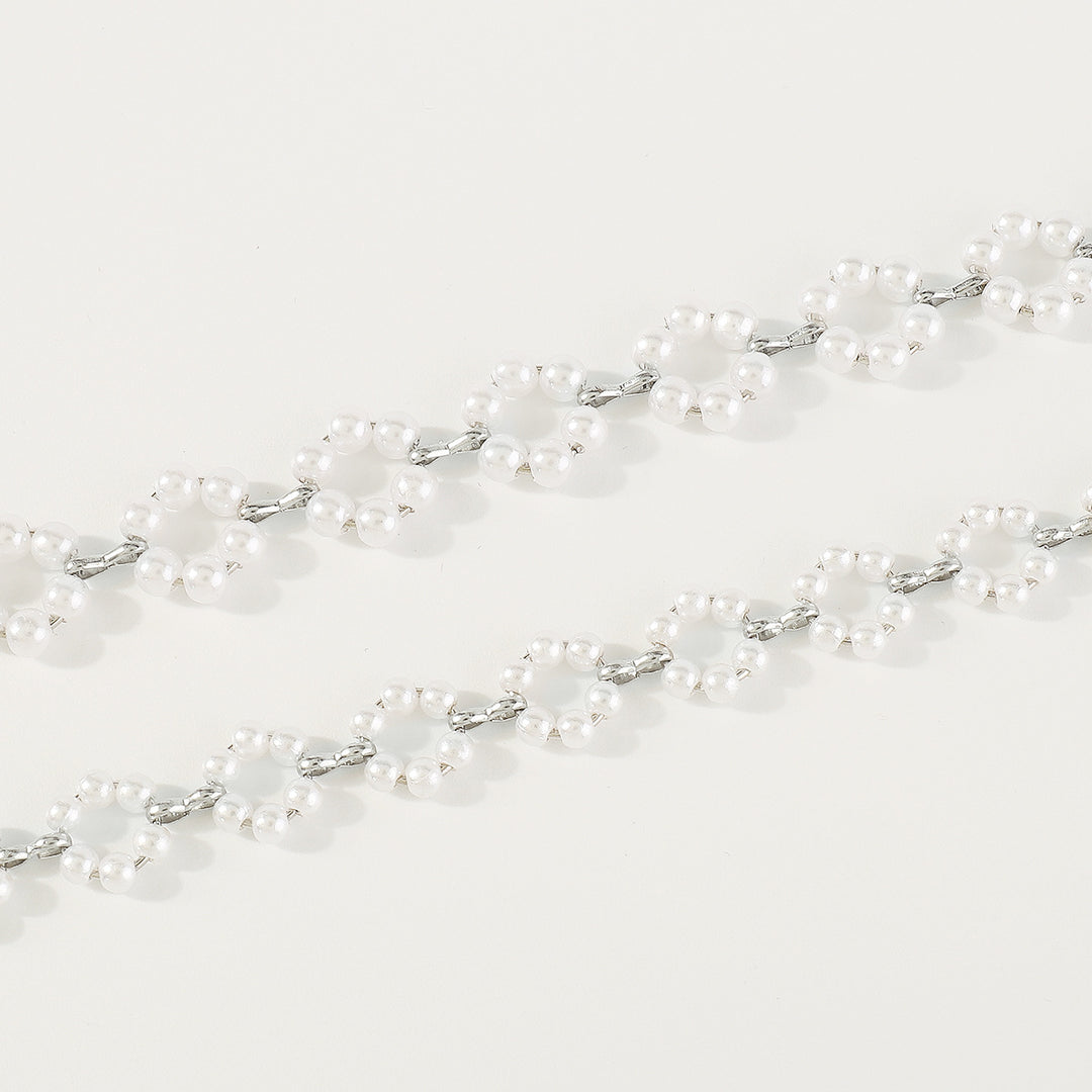 pearl choker and bracelet set – GRACE