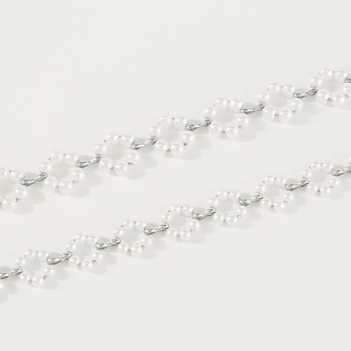 pearl choker and bracelet set – GRACE