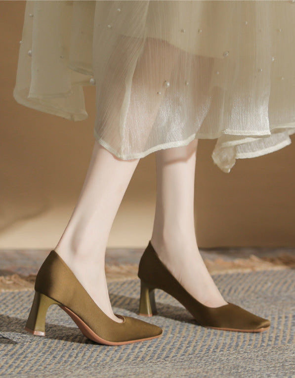 褶皱喇叭袖上衣和高腰裙套装，配腰带 – Rosiny 