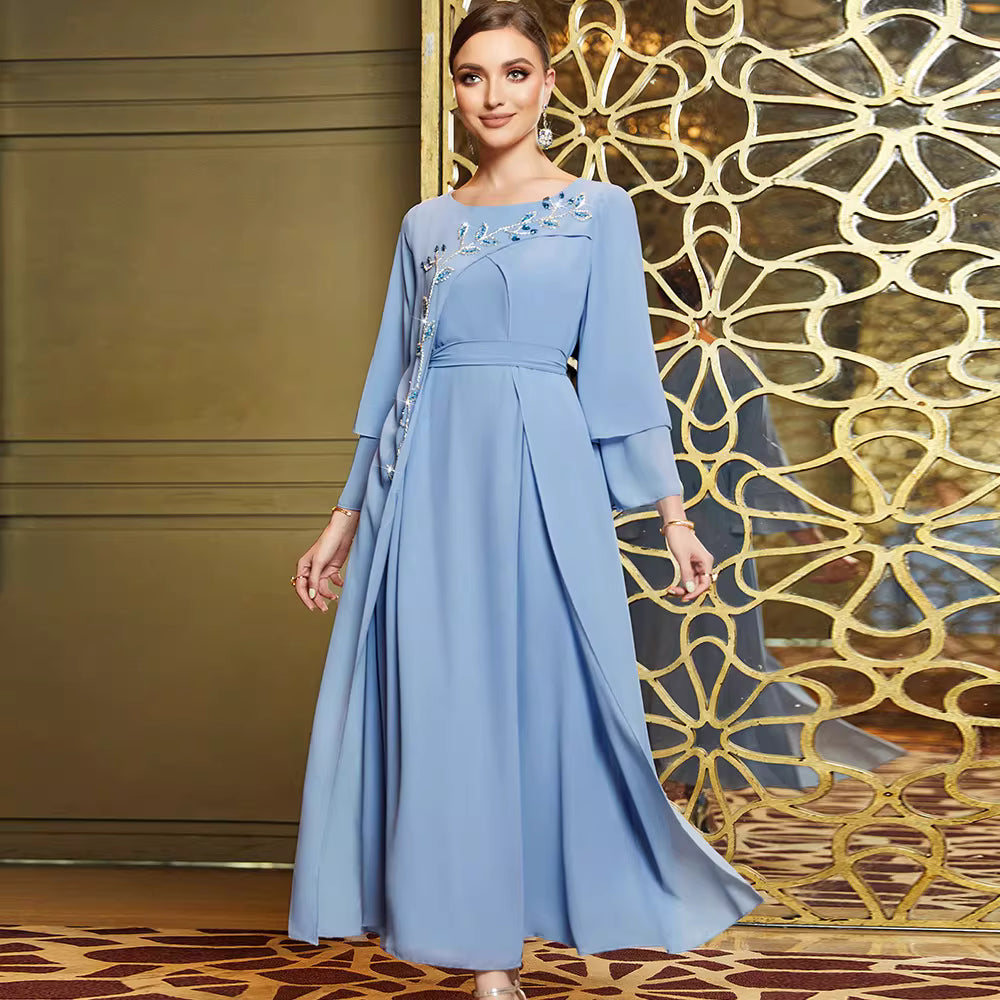 Classic Long Sleeve Maxi Dress – SERENA
