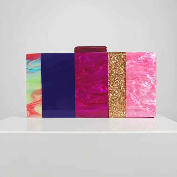 gewebte Rattan-Tragetasche mit doppelten Ledergriffen – LÉONIE 