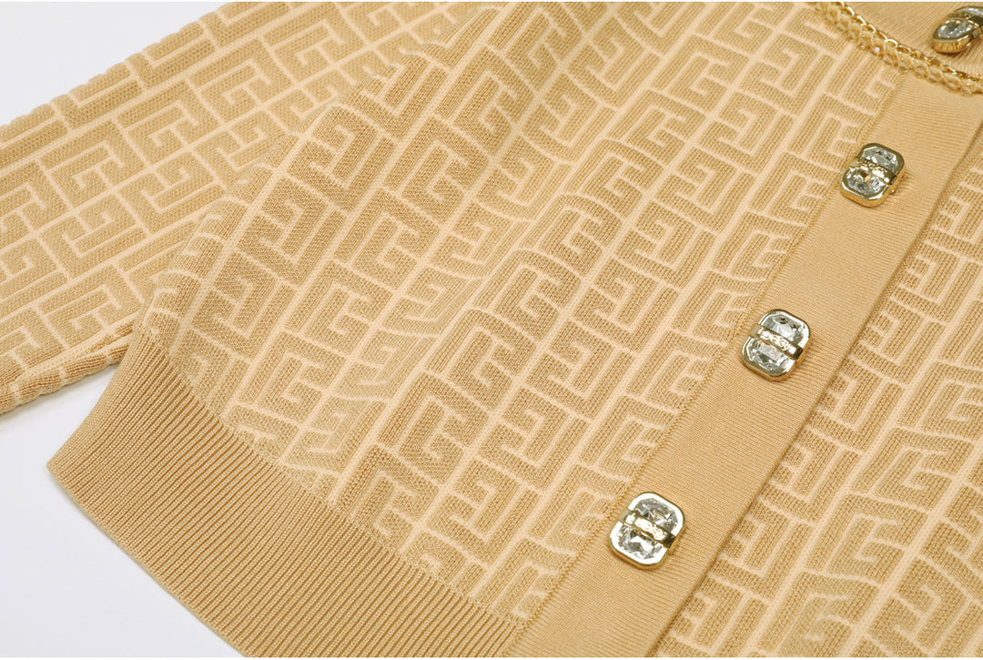 Haut à manches évasées plissées et ensemble jupe longue avec ceinture à la taille – Rosiny 