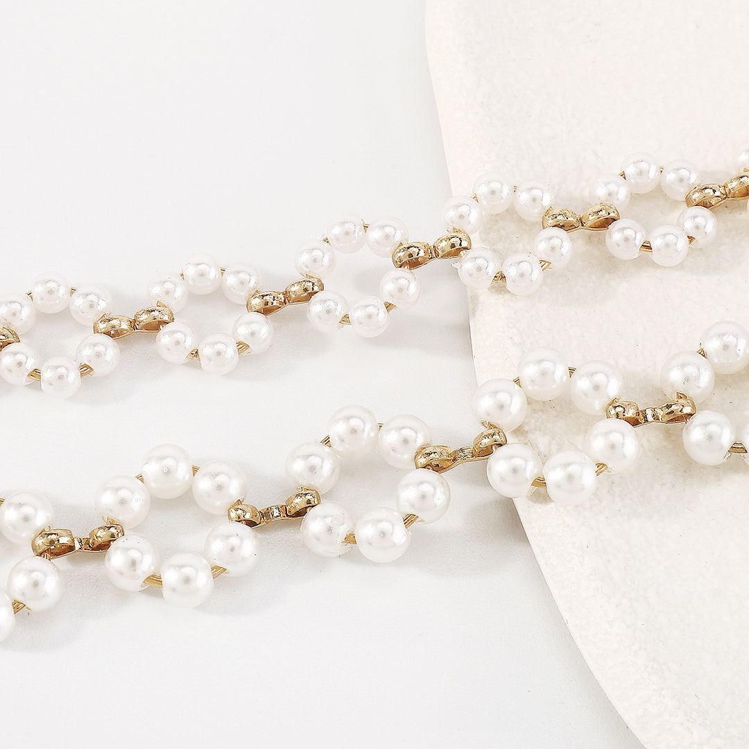 pearl choker and bracelet set – GRACE