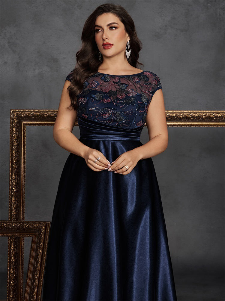 Haut à manches évasées plissées et ensemble jupe longue avec ceinture à la taille – Rosiny 