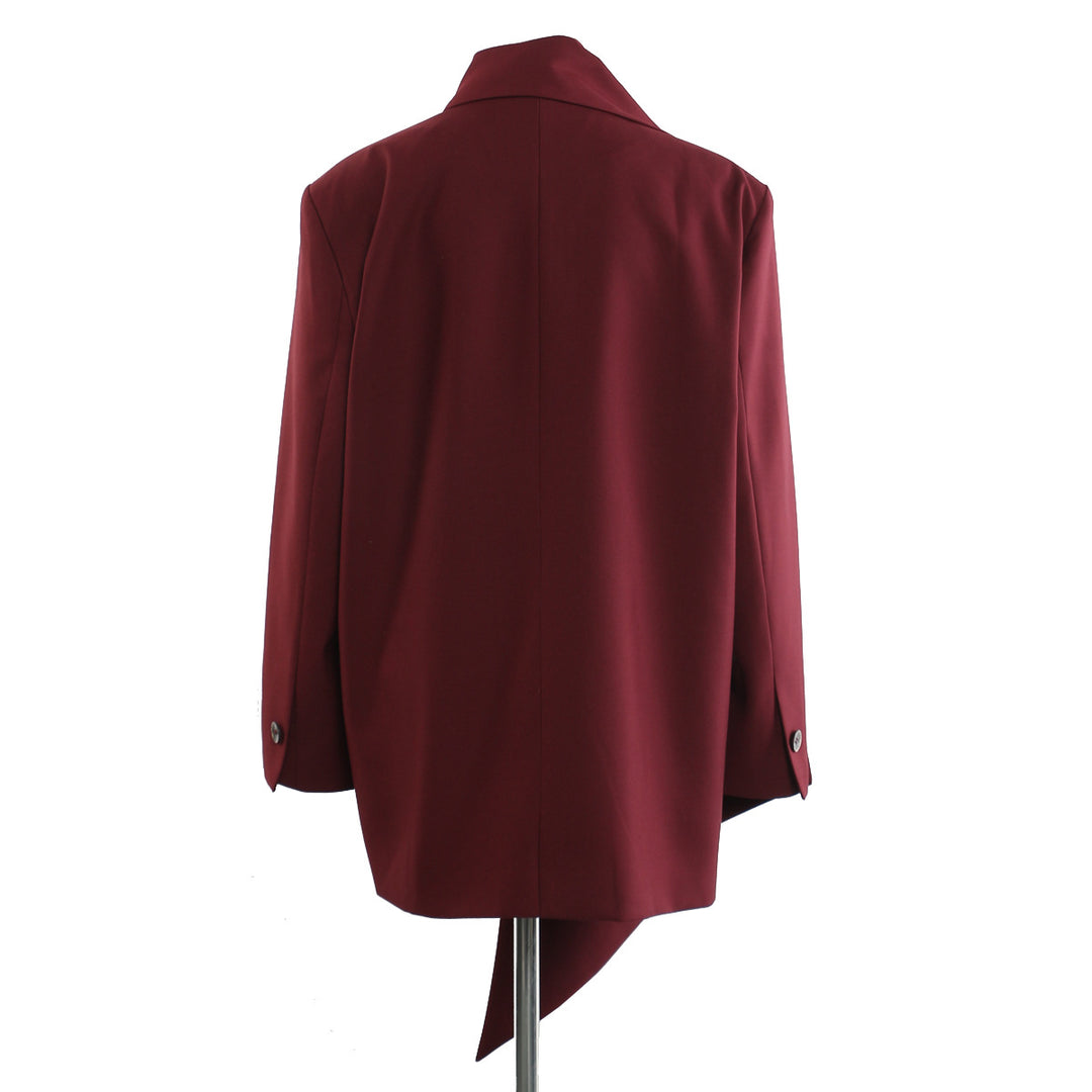 جاكيت بليزر مصمم خصيصًا بكتفين مكشوفتين - عاجي