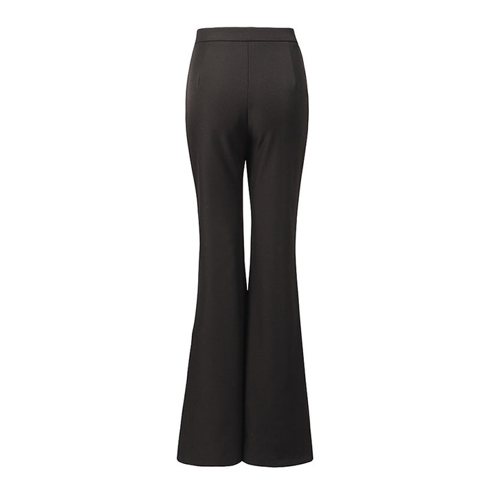 褶皱喇叭袖上衣和高腰裙套装，配腰带 – Rosiny 