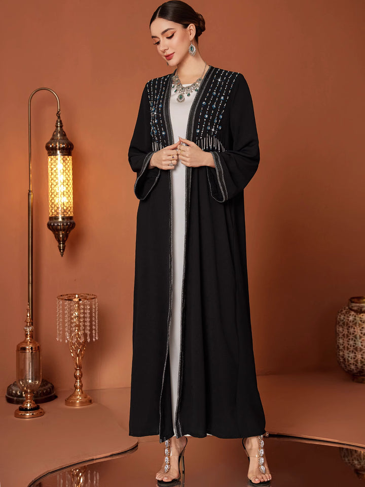 sleeveless maxi dress with flowing silhouette - AMAJTA