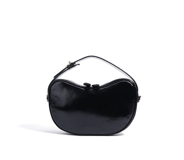 gewebte Rattan-Tragetasche mit doppelten Ledergriffen – LÉONIE 