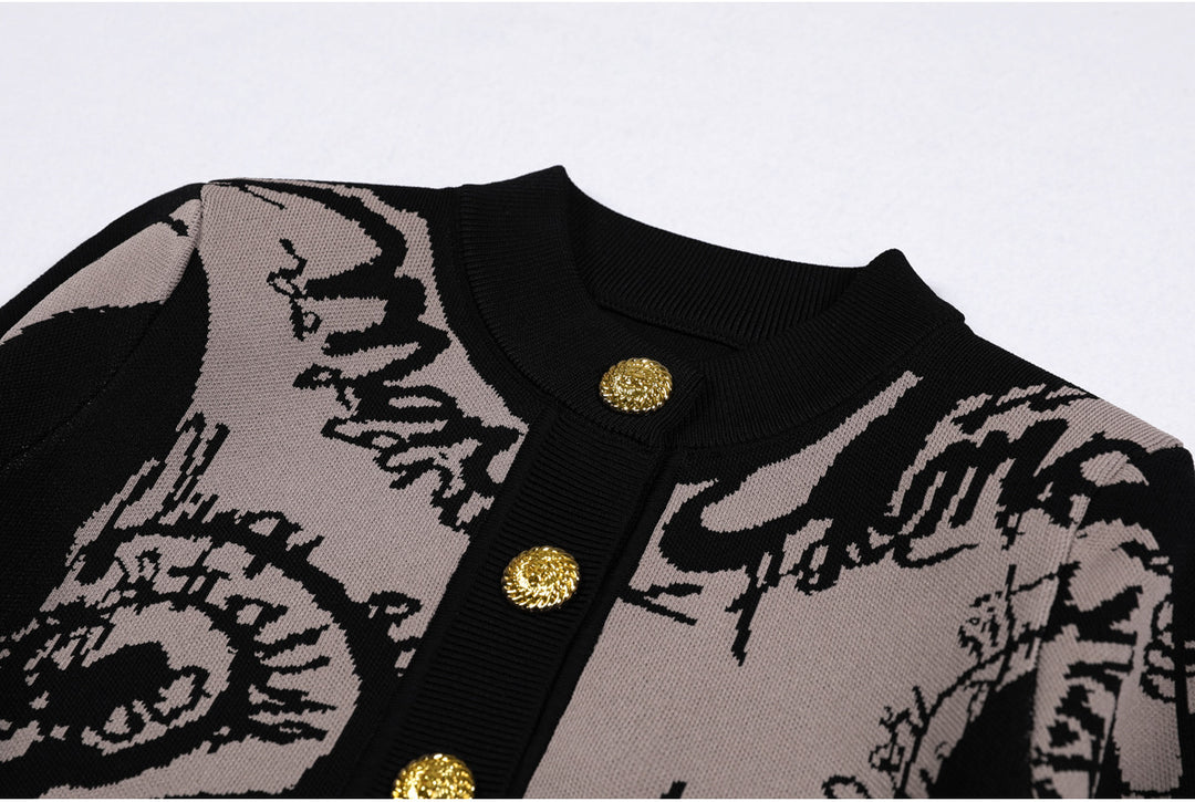 Plissiertes Oberteil mit ausgestellten Ärmeln und Maxirock-Set mit Taillengürtel – Rosiny 