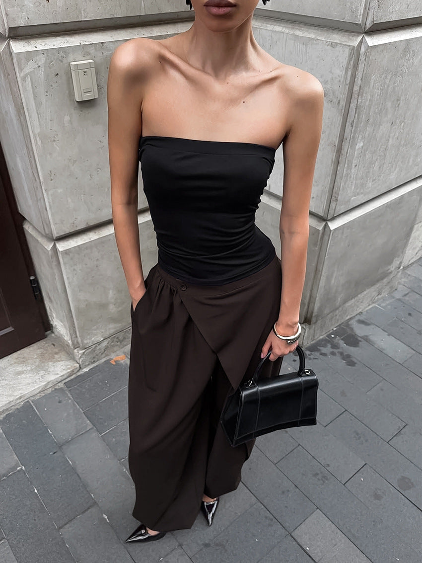 بدلة مصممة خصيصًا بأزرار ذهبية – مارون