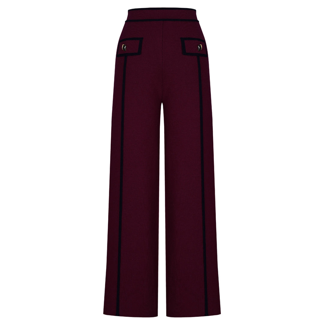 褶皱喇叭袖上衣和高腰裙套装，配腰带 – Rosiny 