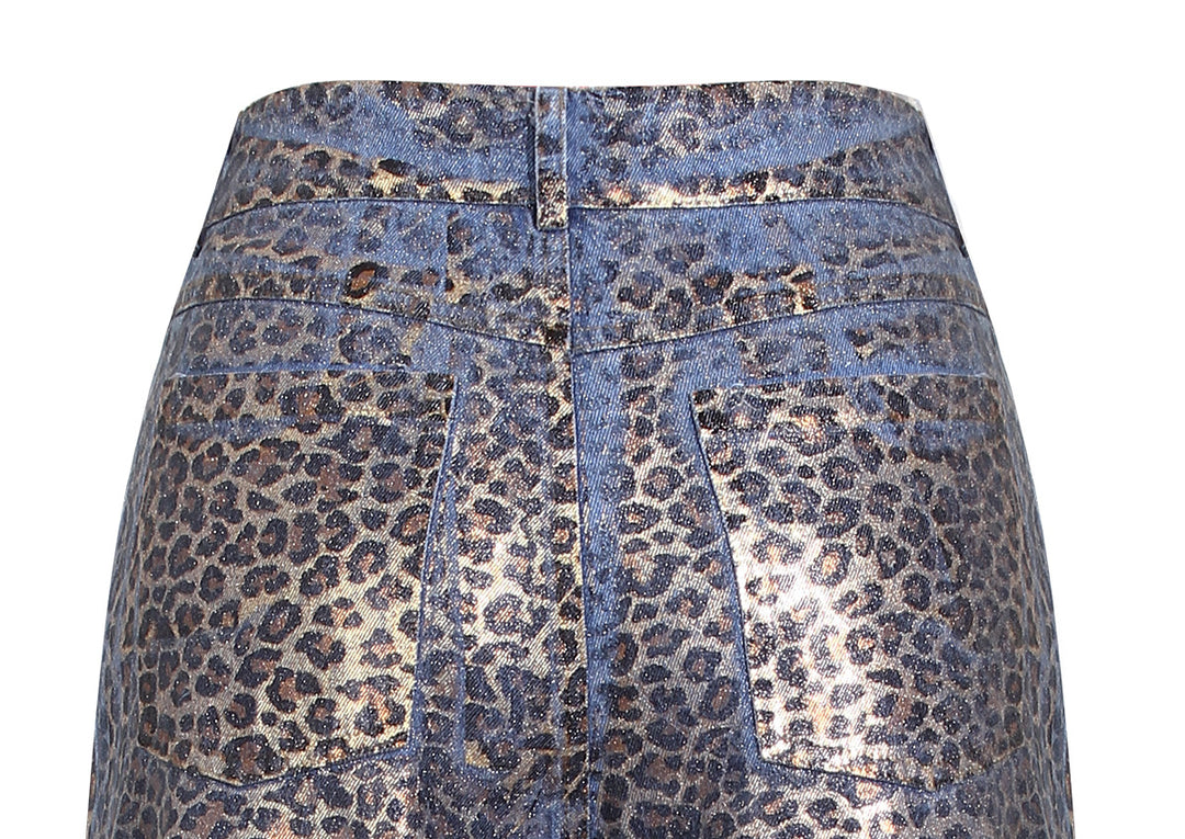 褶皱喇叭袖上衣和高腰裙套装，配腰带 – Rosiny 