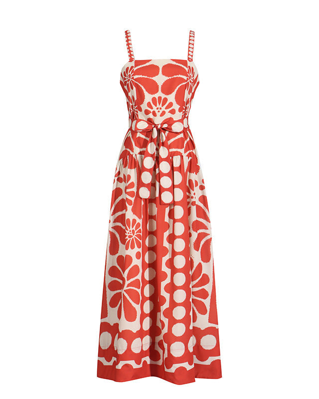 Plissiertes Oberteil mit ausgestellten Ärmeln und Maxirock-Set mit Taillengürtel – Rosiny 