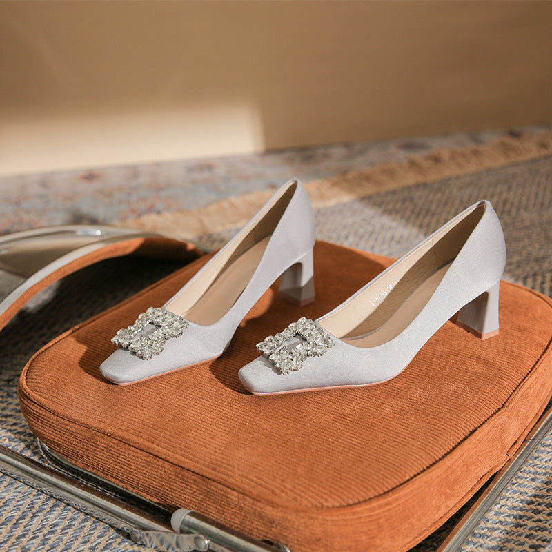 褶皱喇叭袖上衣和高腰裙套装，配腰带 – Rosiny 