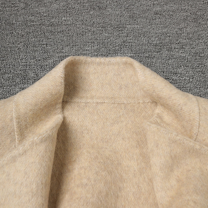 Haut à manches évasées plissées et ensemble jupe longue avec ceinture à la taille – Rosiny 