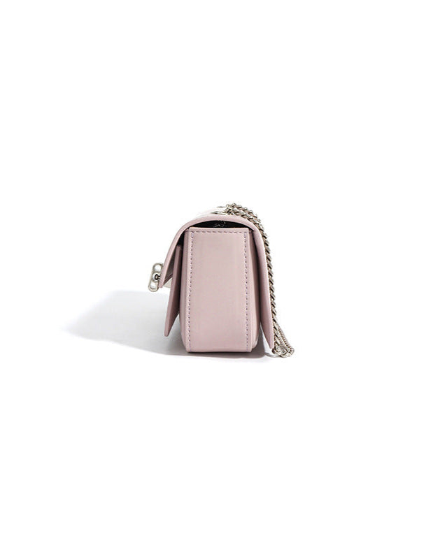 编织藤条手提包，配有双层皮革手柄 – LÉONIE 