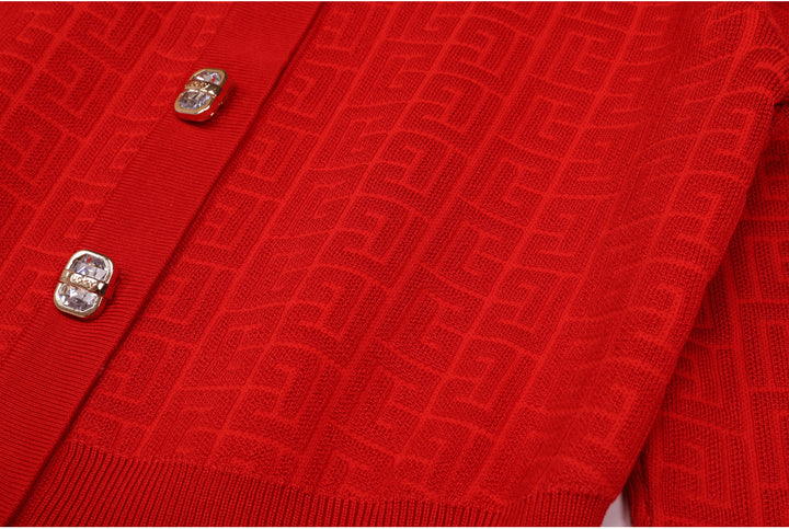 Haut à manches évasées plissées et ensemble jupe longue avec ceinture à la taille – Rosiny 