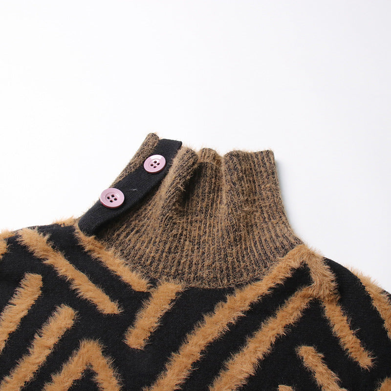 Geplooide top met uitlopende mouwen en maxi-rok set met tailleband – Rosiny 