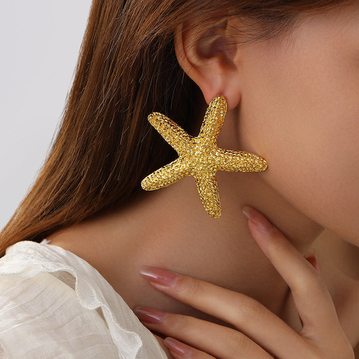 mehrfarbige Kettenhalskette mit Emaille-Seeanhängern - CORALIA 