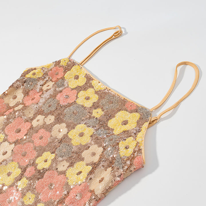 Plissiertes Oberteil mit ausgestellten Ärmeln und Maxirock-Set mit Taillengürtel – Rosiny 