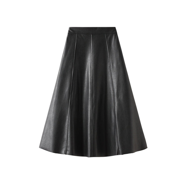 Structured A-Line Midi Skirt – IVORYA