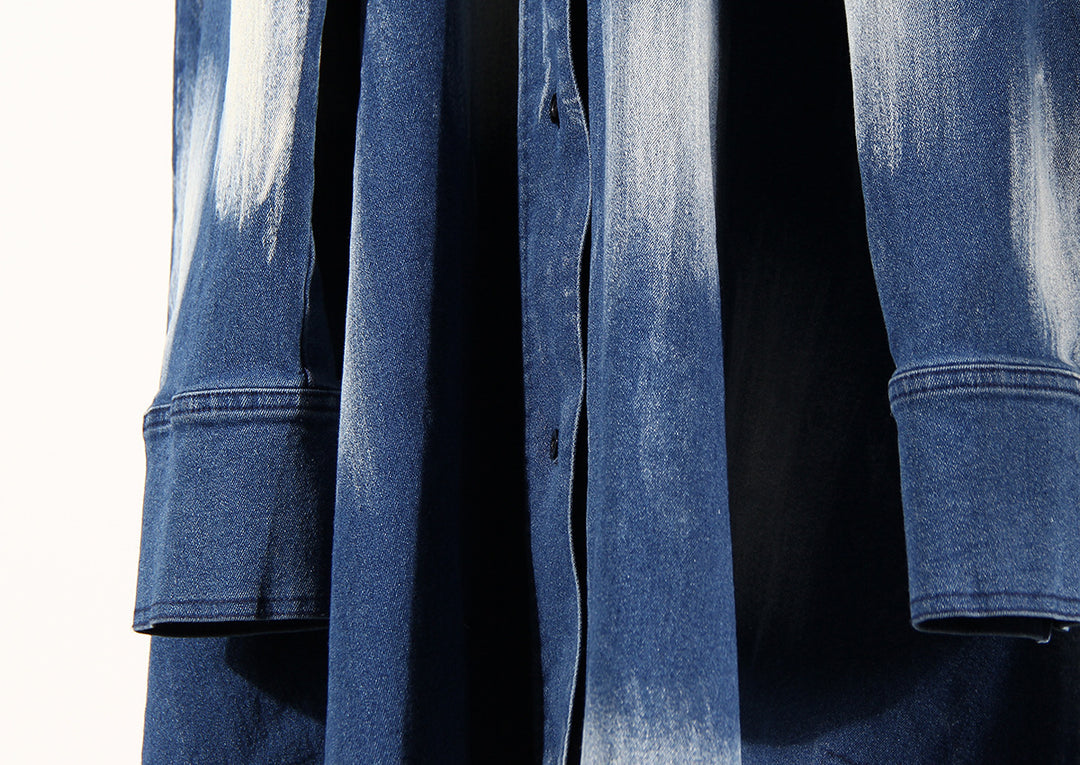 定制喇叭套装，配缎面泡泡袖 - VALENCIA 