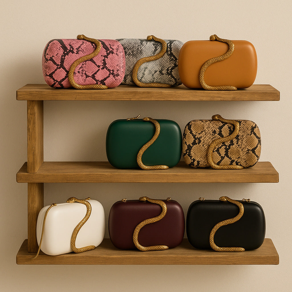 gewebte Rattan-Tragetasche mit doppelten Ledergriffen – LÉONIE 