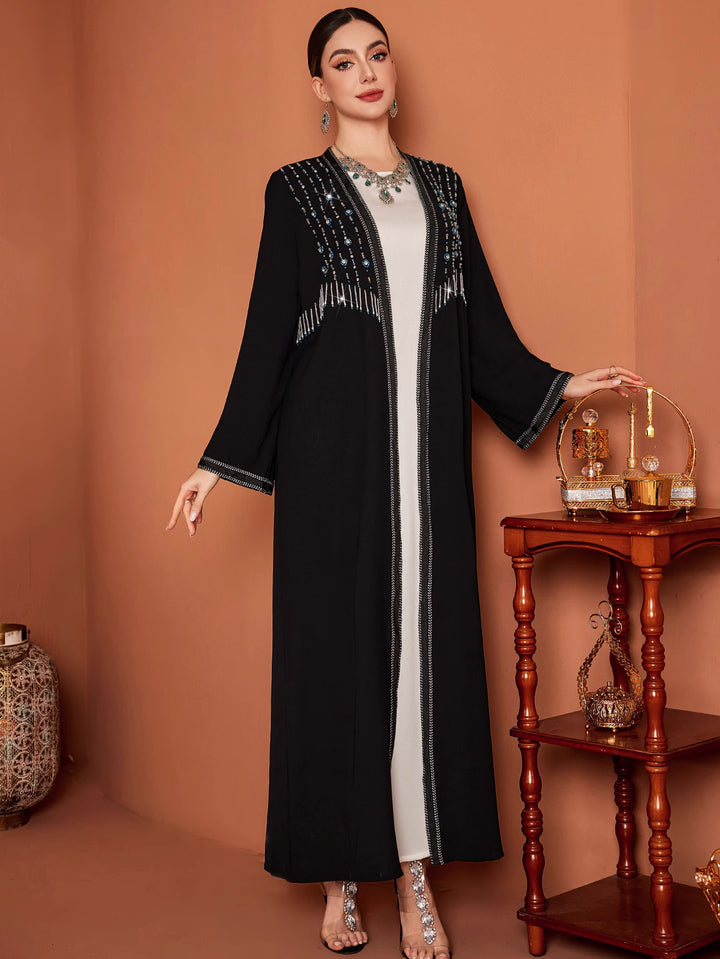 sleeveless maxi dress with flowing silhouette - AMAJTA