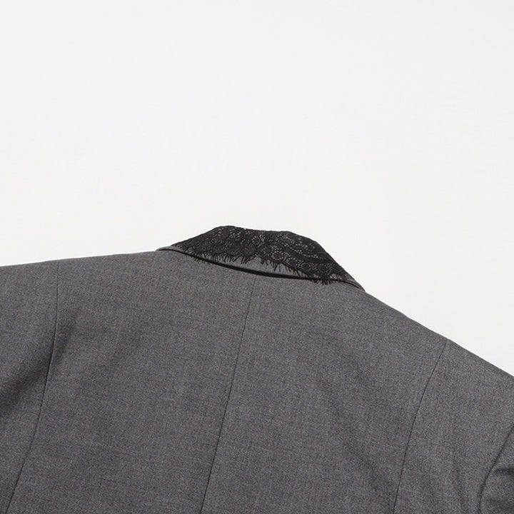 Geplooide top met uitlopende mouwen en maxi-rok set met tailleband – Rosiny 